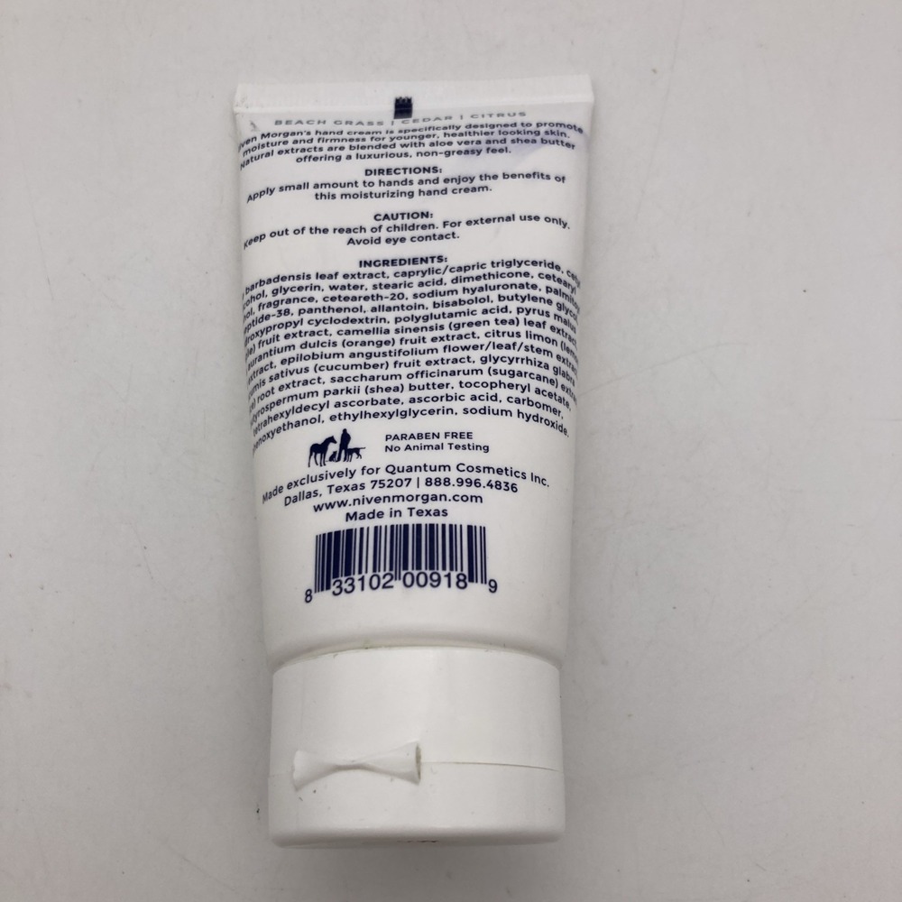 Niven Morgan Blue Hand Cream 2.6oz New - Picture 2 of 2